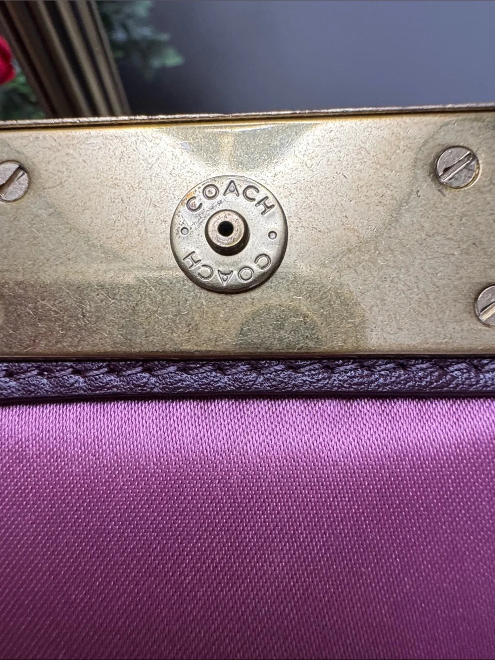 Coach crossbody smooth